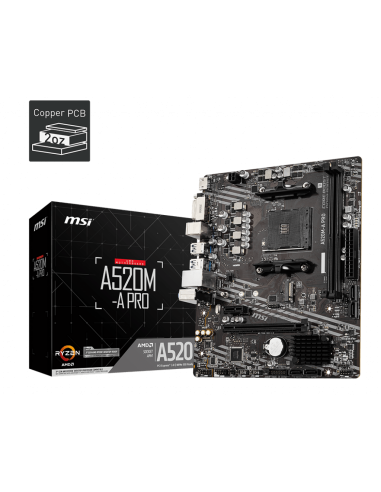 MSI A520M-A PRO /AM4